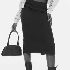H & M Cotton Pencil Skirt Large NWT
